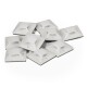 Kabelsockel McPower für Kabelbinder 25x25mm selbstklebend 10er-Pack