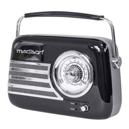 Tragbares Nostalgie Radio FREESOUND-VR40B mit Bluetooth...