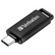 USB-C 3.2 Stick Verbatim 128GB Speicher Store n Go Typ C,Schiebemechanismus