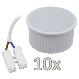 Einbauleuchten-Set McShine 10xRahmen 10xLED-Modul 7W...