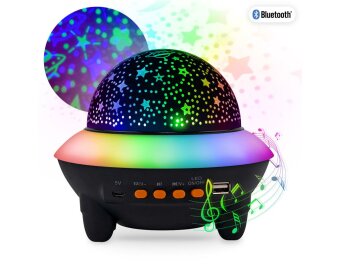 Lautsprecher mit Projektor UFO Bluetooth Fernbedienung...