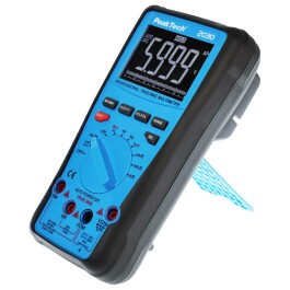 Digital Multimeter PeakTech P2030 6000 Counts 1000V True RMS LCD Anzeige