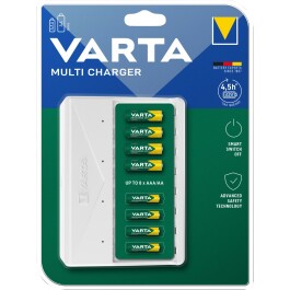 Multi-Ladegerät VARTA für AA/ AAA Batterien...