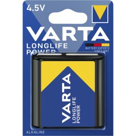 Block Batterie VARTA Longlife Power Alkaline 3LR12 4,5V