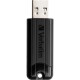 USB 3.2 Stick Verbatim 128GB Speicher PinStripe Typ-A Schiebemechanismus