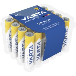 Micro-Batterie VARTA Energy Alkaline Typ AAA LR06 1,5V...