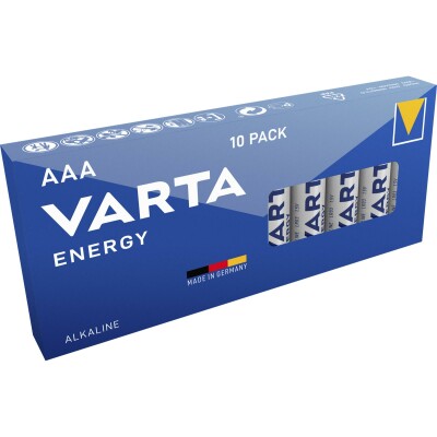 Micro-Batterie VARTA Energy Alkaline Typ AAA LR06 1,5V 10er Pack