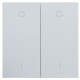 Funk-Schalter Set McPower Comfort 2 Empfänger + Wandtaster max. 2300W