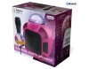 Bluetooth Karaoke- Lautsprecher mit Mikrofon,12000mAh Akku Mini USB AUX Pink