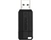 USB 2.0 Stick Verbatim 8GB Speicher PinStripe Schiebemechanismus