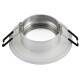 Einbaurahmen McShine W-30 rund IP44 Edelstahl gebürstet
