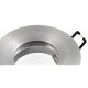 Einbaurahmen McShine W-30 rund IP44 Edelstahl gebürstet