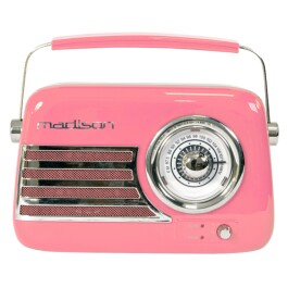 Tragbares Nostalgie Radio FREESOUND-VR40P mit Bluetooth...