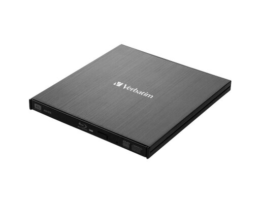 Externer Blu-Ray Recorder Verbatim Slimline USB 3.0 inkl. 25GB Disk
