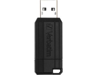 USB 2.0 Stick Verbatim 64GB Speicher PinStripe...