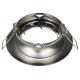 Einbauleuchten-Set McShine 5xRahmen 5xLED-Modul 5W 440lm 230V Edelstahl