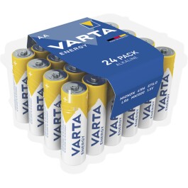 Mignon-Batterie VARTA Energy Alkaline Typ AA LR06 1,5V Energy 24er Pack