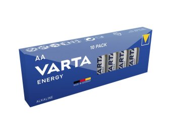 Mignon-Batterie VARTA Energy Alkaline Typ AA LR06 1,5V...