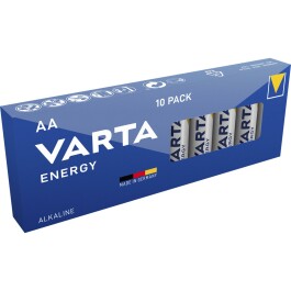 Mignon-Batterie VARTA Energy Alkaline Typ AA LR06 1,5V...