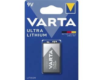 E-Block Batterie VARTA Ultra Lithium 6FR61 9V Ultra Lithium