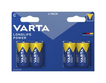Baby-Batterie VARTA Longlife Power Alkaline Typ C LR14...