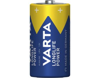 Baby-Batterie VARTA Longlife Power Alkaline Typ C LR14...