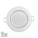 Einbauleuchten-Set McShine 5xRahmen 5xLED-Modul 3W 265lm 230V weiß