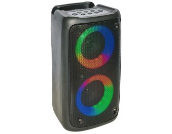 Soundbox LEO-250 2 x 3/8cm 100W mit beleuchteten...