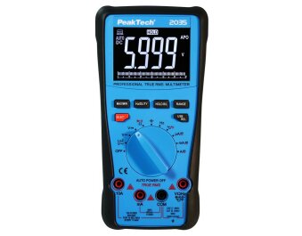 Digital Multimeter PeakTech P2035 6000 Counts 1000V True...