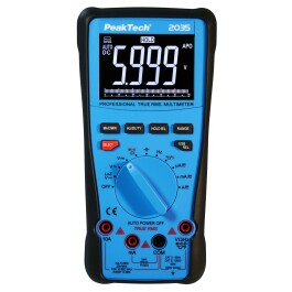 Digital Multimeter PeakTech P2035 6000 Counts 1000V True...