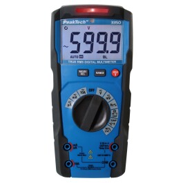 Digital Multimeter PeakTech P3349 6000 Counts 600V True...