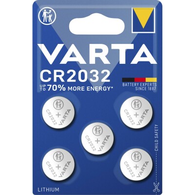 Lithium-Knopfzelle VARTA Electronics CR2032 3V 5er-Pack