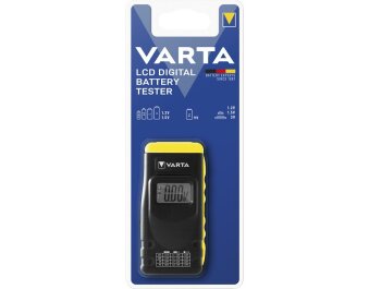 Batterietester VARTA digital LCD-Display für AA/...