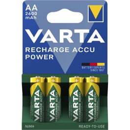 Mignon-Akku VARTA Typ AA NiMH-Akku HR06 1,2V/2600 mAh...