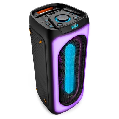 Mobile Beschallungsanlage Mercure50,mit Lichteffekt BT USB Fernbedienung