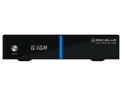 GigaBlue UHD Trio 4K PRO DVB-S2X + DVB-C/T2 Receiver inkl. WLAN