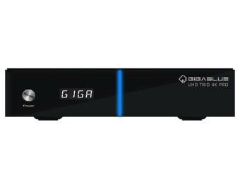 GigaBlue UHD Trio 4K PRO DVB-S2X + DVB-C/T2 Receiver...