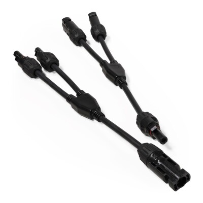 Y-Stecker-Adapterkabel McShine für Solarkabel IP67 2er-Set