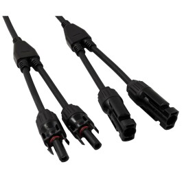 Y-Stecker-Adapterkabel McShine für Solarkabel IP67 2er-Set