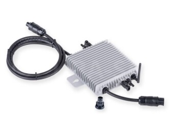 Balkonkraftwerk 800W/810W + 5m Kabel mit Schuko Stecker (Rahmen schwarz)