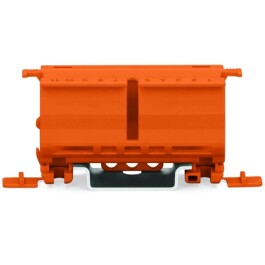 Befestigungsadapter WAGO 22x66mm Schraubmontage orange