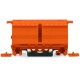 Befestigungsadapter WAGO 22x66mm Schraubmontage orange