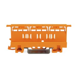 Befestigungsadapter WAGO 4mm² Schraubmontage orange