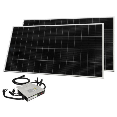 Solar-Set McShine 2x 300W Solarmodul 1x 600W WIFI-Wechselrichter