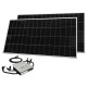 Solar-Set McShine 2x 300W Solarmodul 1x 600W WIFI-Wechselrichter