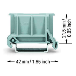 Universalwinkeladapter WAGO 18,5x42mm Montage auf...