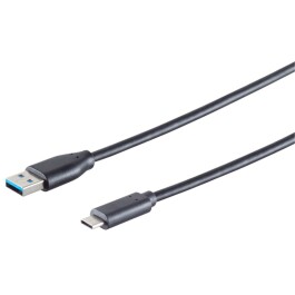 USB Kabel 3.1 C-Stecker - 3.0 A-Stecker 1,8m