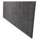 Trennwand-Set imstande 1x Akustik-Trennwand 120x40cm 1x Clip schwarz,2er-Pack