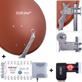 DUR-line Select 75/80 R + MS5/16 + +Ultra Quattro LNB -...