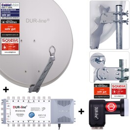 DUR-line Select 75/80 G + MS5/16 + +Ultra Quattro LNB -...